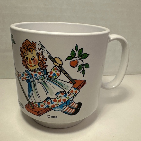 Vintage Raggedy Ann And Andy plastic cup 1960’s - Picture 2 of 10